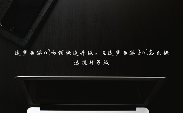 造梦西游ol如何快速升级,《造梦西游》ol怎么快速提升等级
